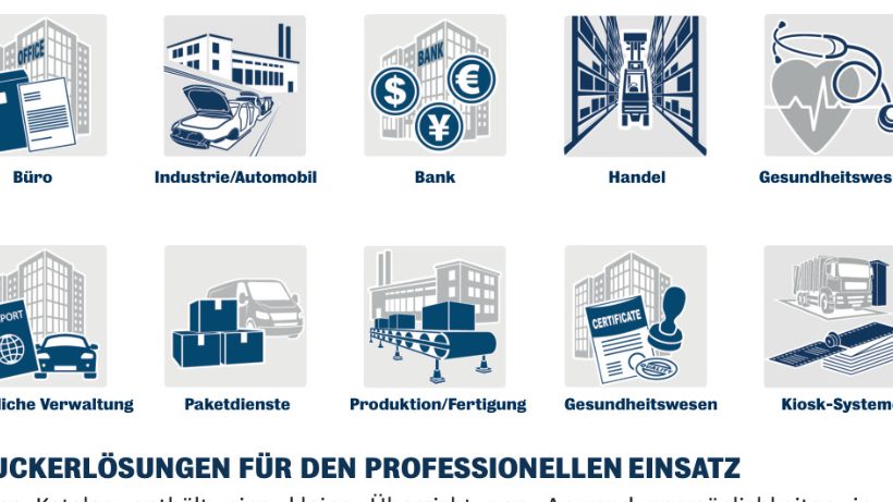 Einsatzgebiete des Matrixdrucks