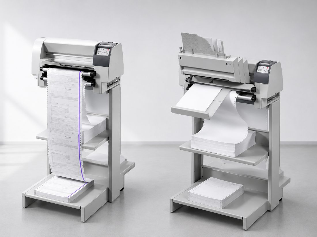 PSi Serie 80x Matrixdrucker mit Endlospapier